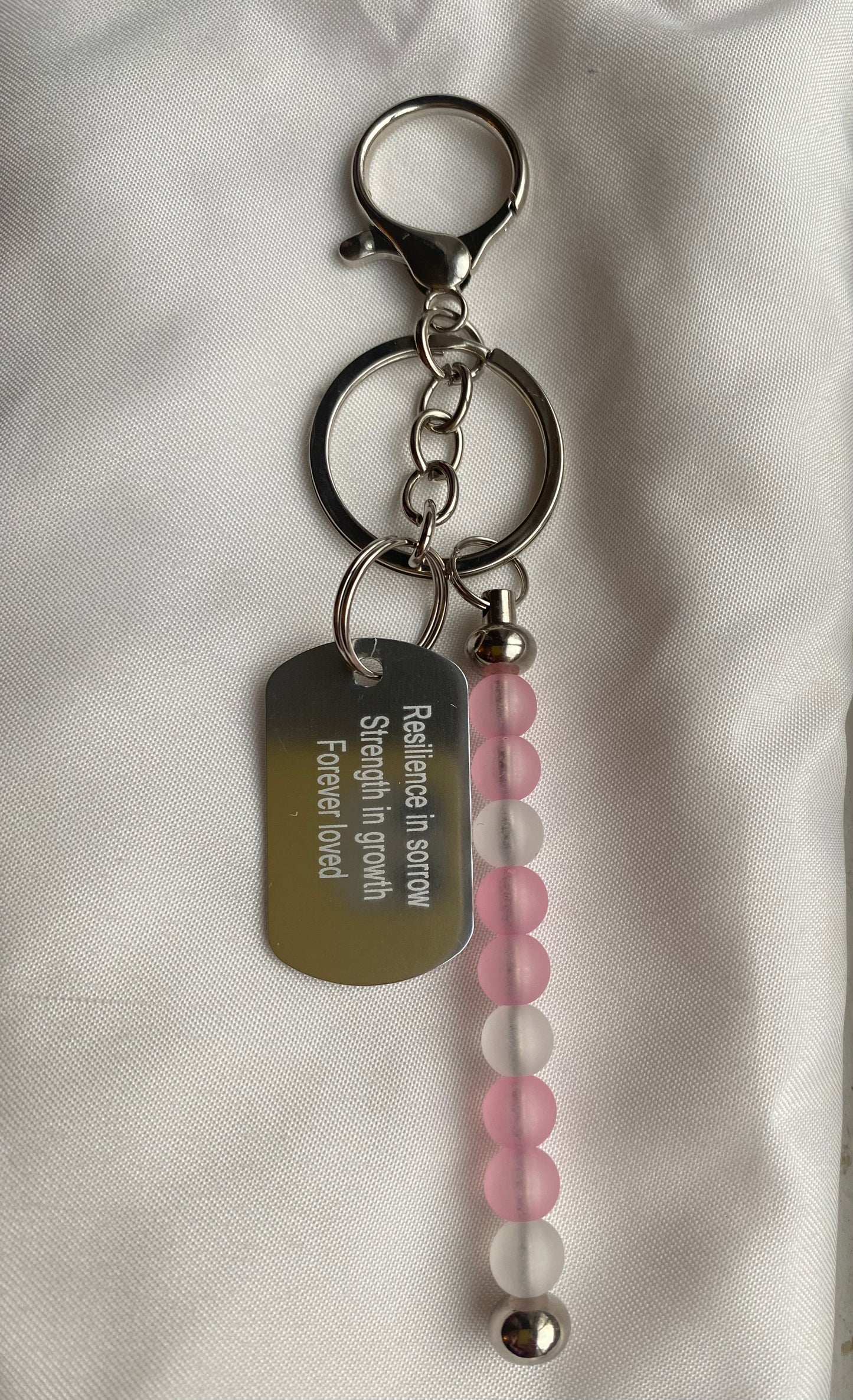 Gift for Loss – Memorial Keychain, Sympathy Keepsake, In Memory of Loved One